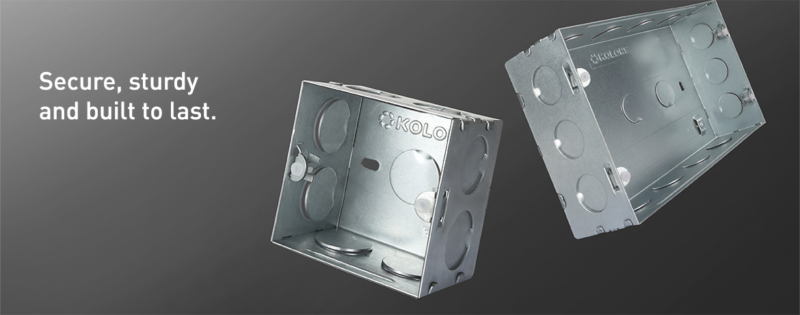 Kredo Flush Mounting Metal GI Boxes – Kolors India Private Limited